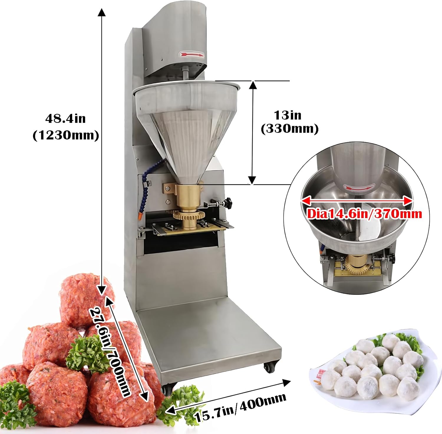 Commercial Electric Meatball M - Food X recensione e prezzo