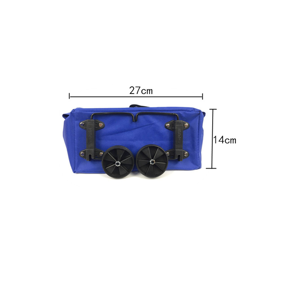 Folding Shopping Pull Cart Tro - Food Storage With Wheels recensie en prijs