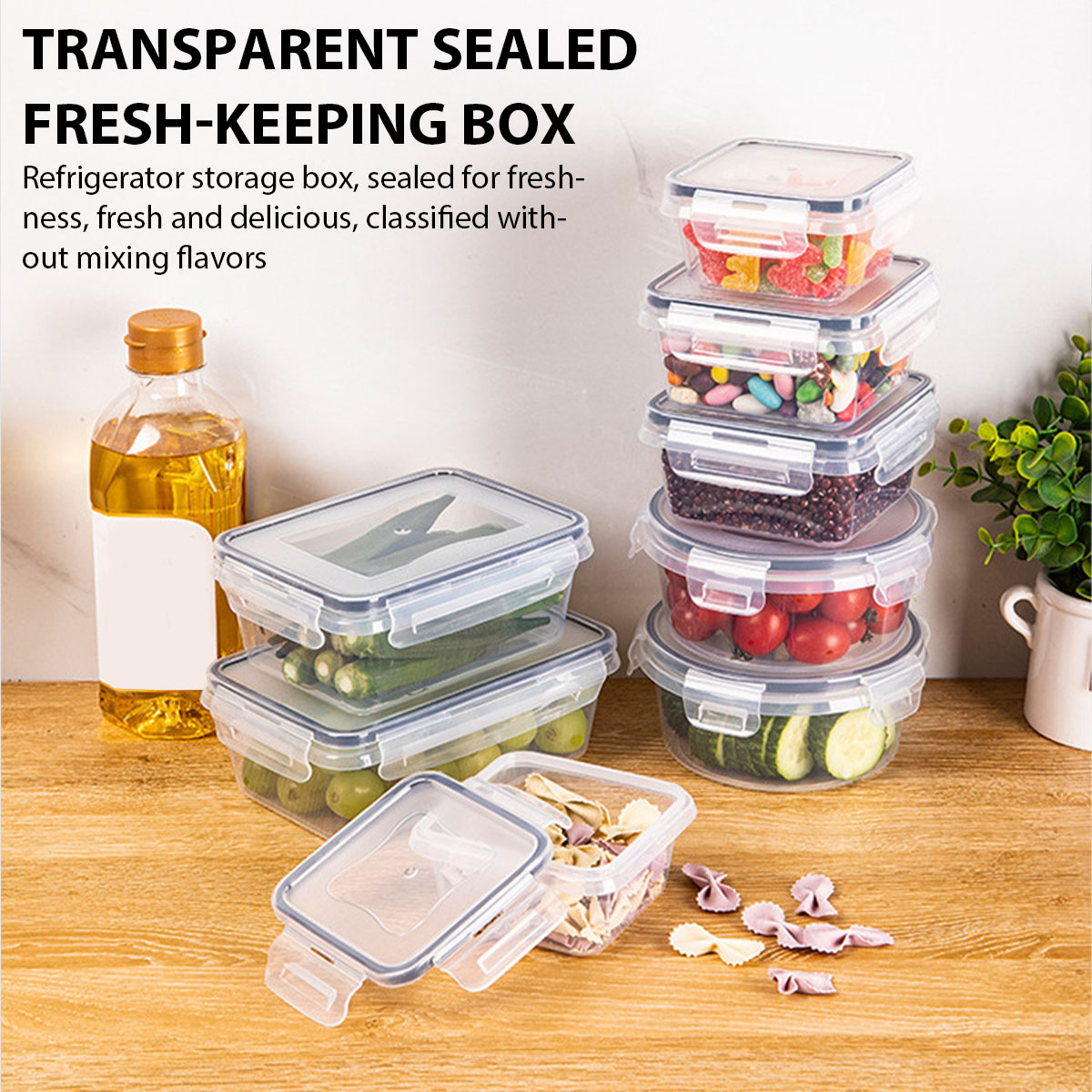 24Pcs/set Food Storage Box Set - Food Storage Organiser recensie en prijs
