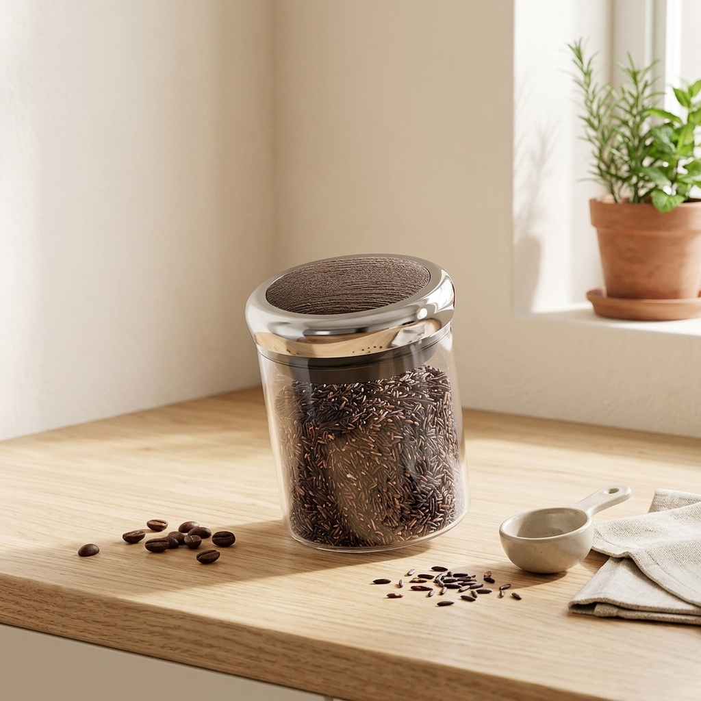 Coffee Bean Storage Jar With V - Food Storage Technology recensie en prijs