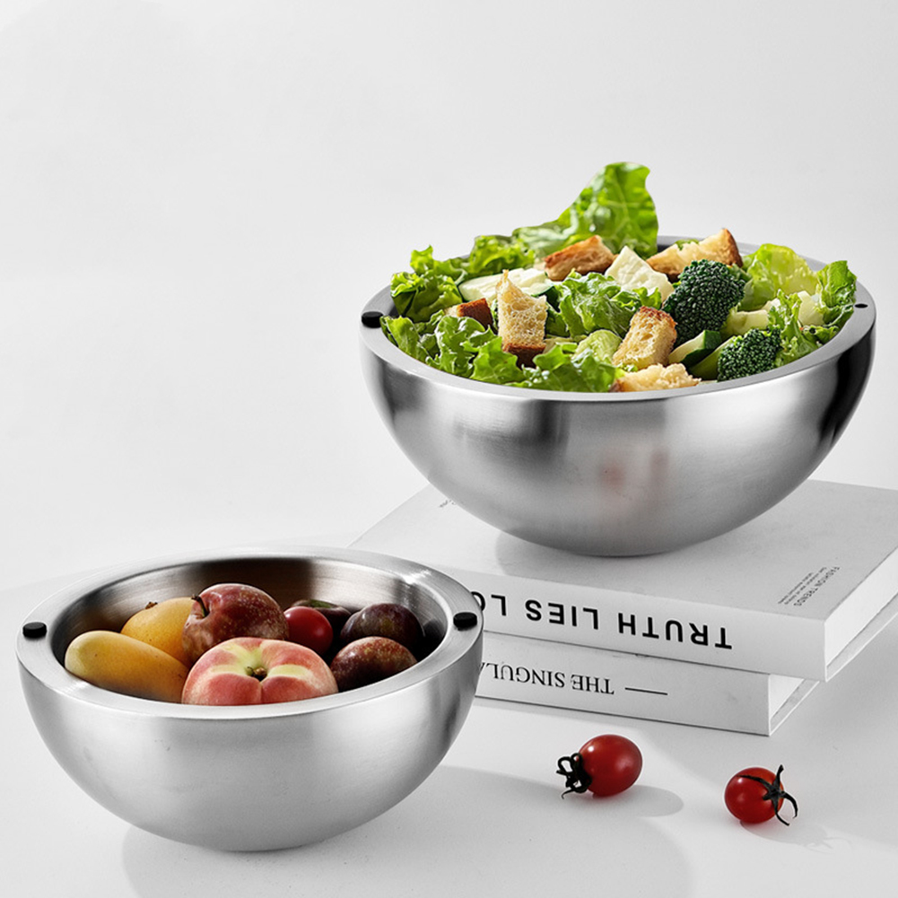 304 Thickened Salad Mixing Bow - Food Storage Heat recensie en prijs