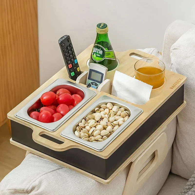 Rectangle Bamboo Tray Desktop  - Food Drink Snacks recensione e prezzo