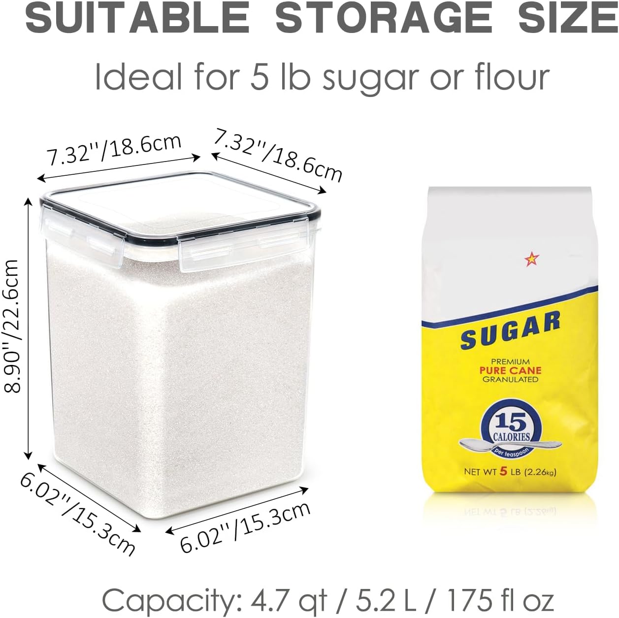 Large Food Storage Containers  - Food Storage No Pantry recensie en prijs