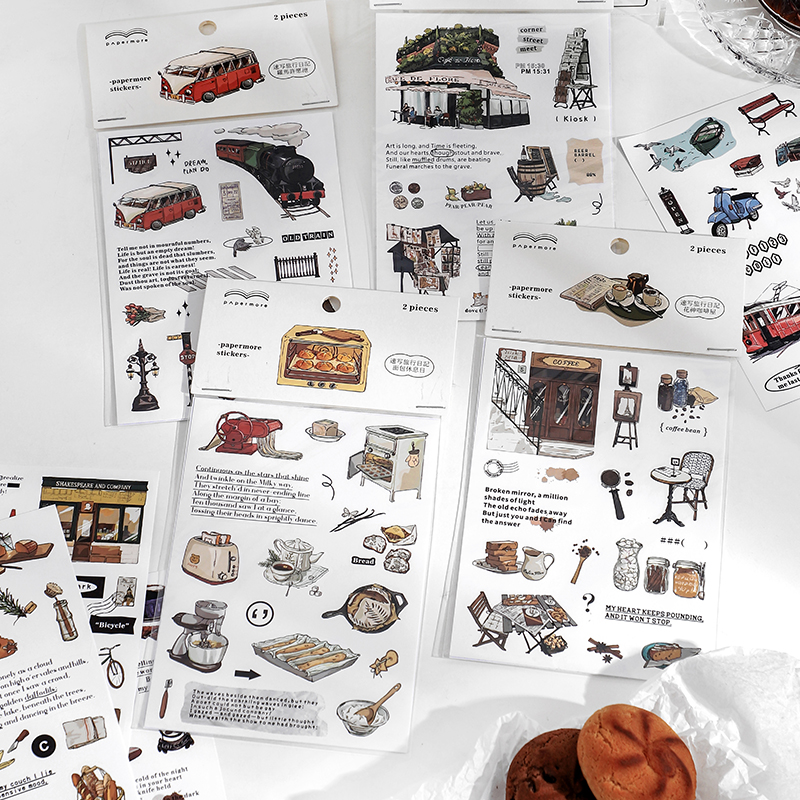 Aesthetic Snack Food Stickers  - Food City Snacks recensione e prezzo