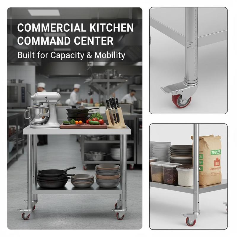 Food Preparation Bench 30 x 12 - Food X recensione e prezzo