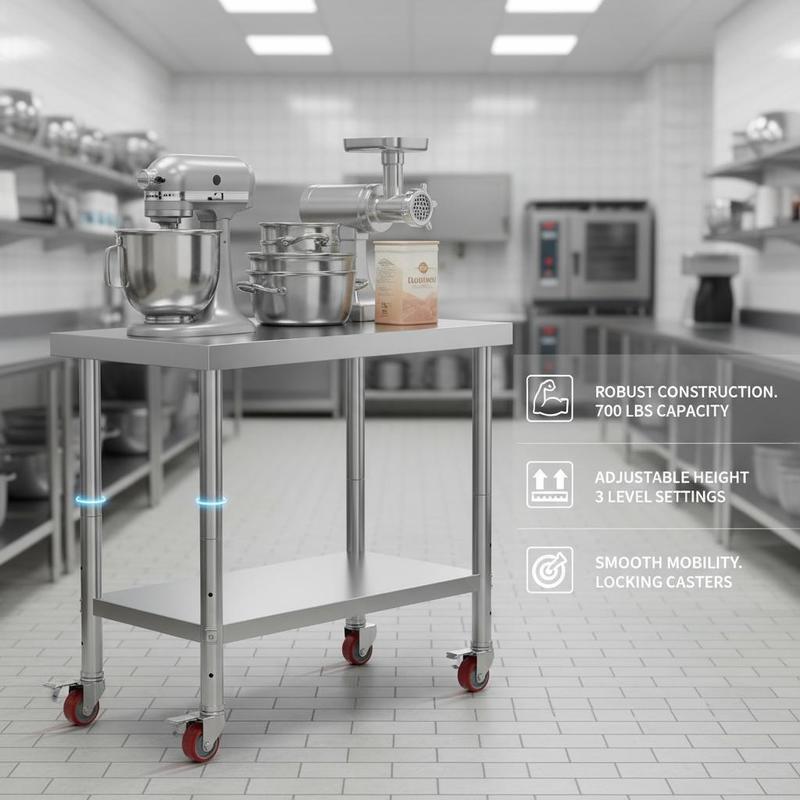 Food Preparation Bench 30 x 12 - Food X recensione e prezzo