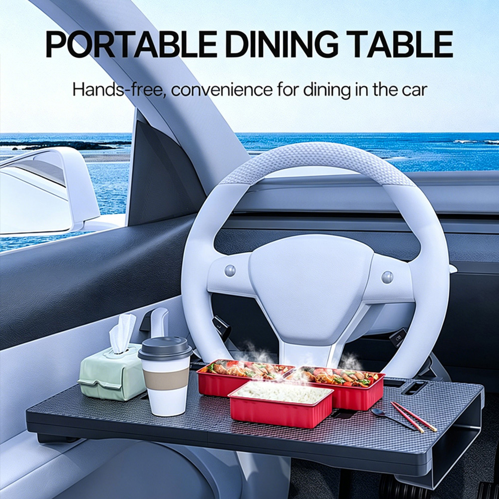 2-in-1 Foldable Car Steering W - Food Storage Heat recensie en prijs