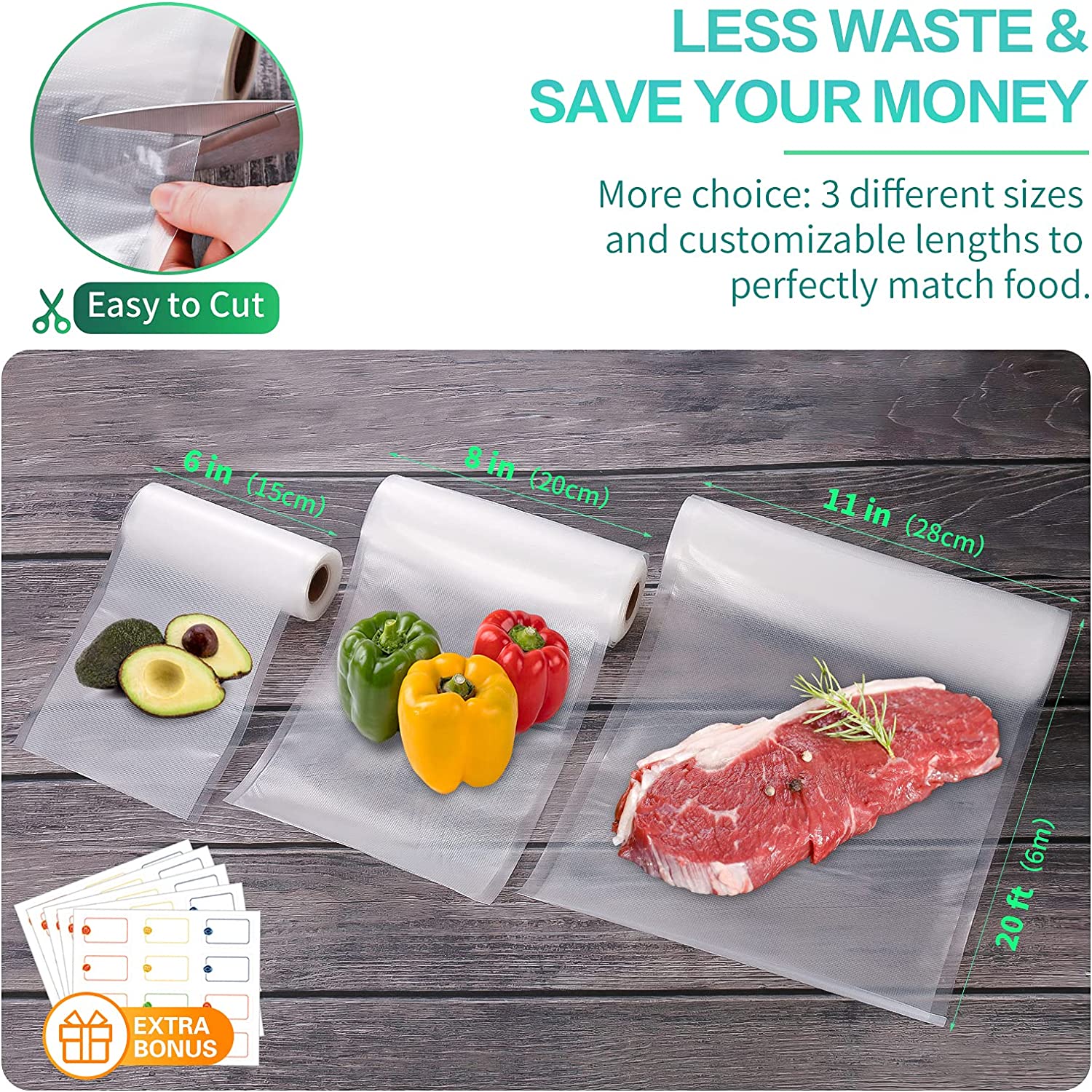 Kitchen Bags For Vacuum Food V - Food Storage Vacuum recensie en prijs