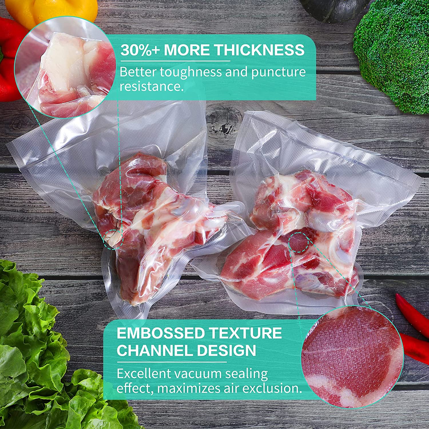 Kitchen Bags For Vacuum Food V - Food Storage Vacuum recensie en prijs