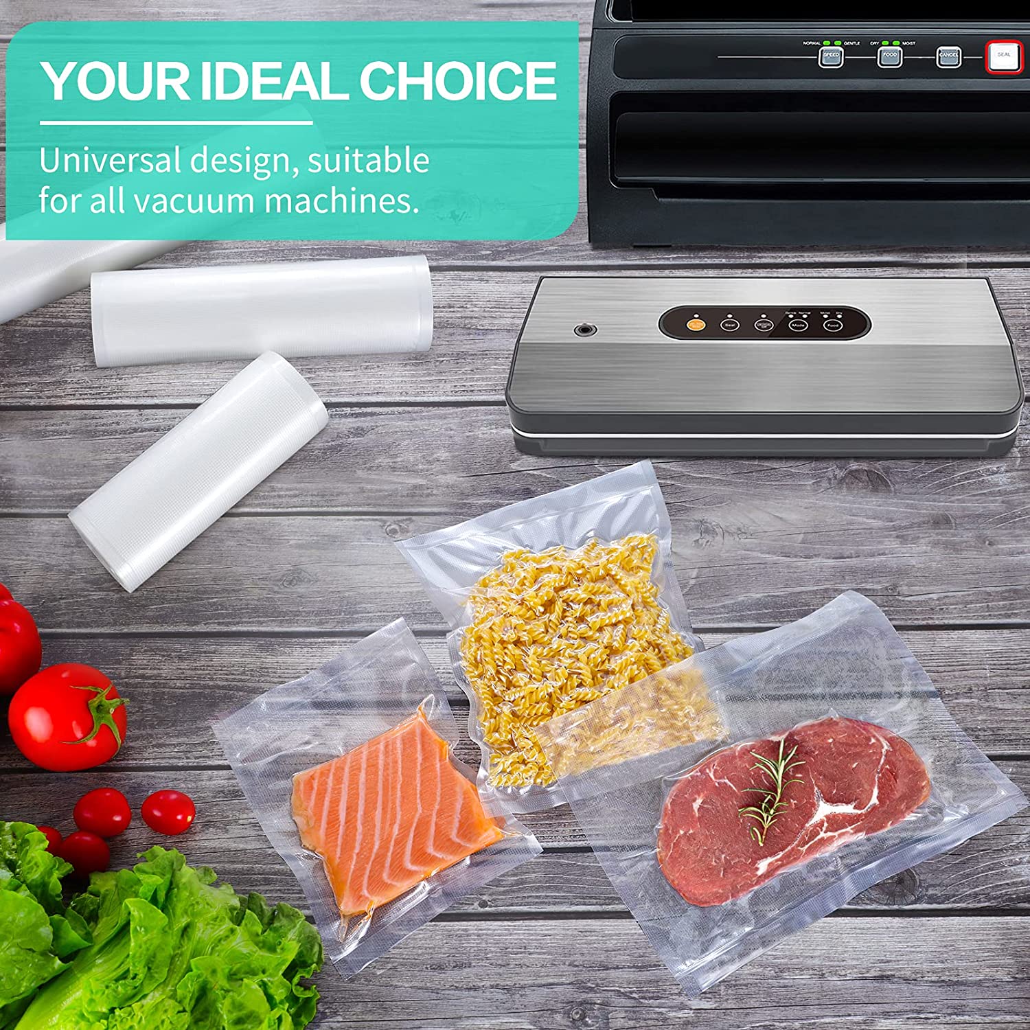 Kitchen Bags For Vacuum Food V - Food Storage Vacuum recensie en prijs
