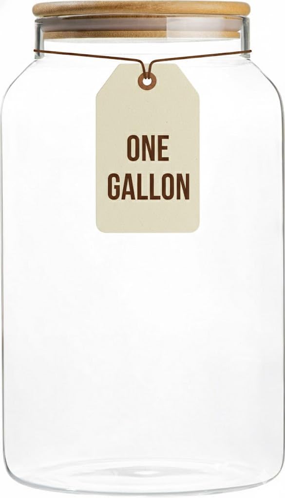 1 Gallon Glass Large Jar with  - Food Storage In The Kitchen recensie en prijs