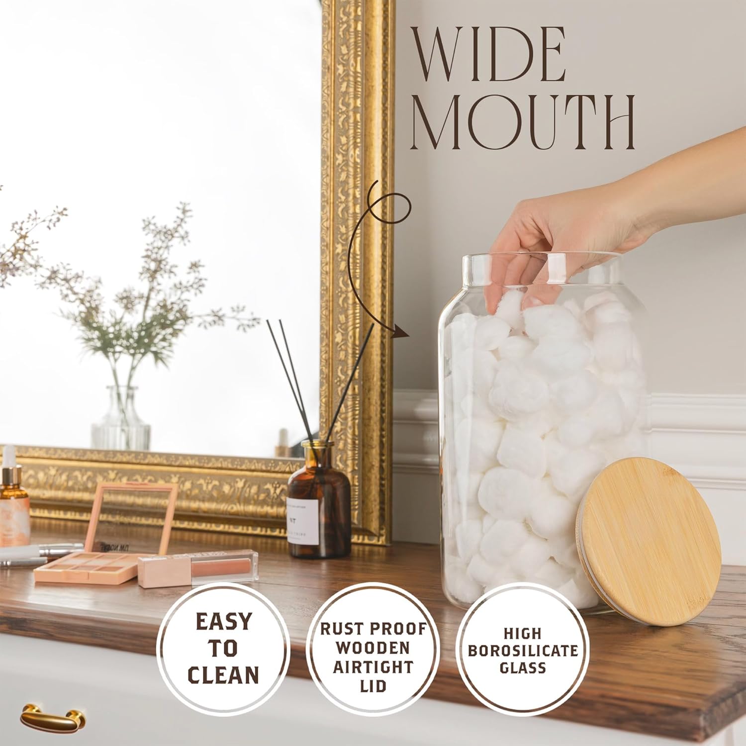 1 Gallon Glass Large Jar with  - Food Storage In The Kitchen recensie en prijs