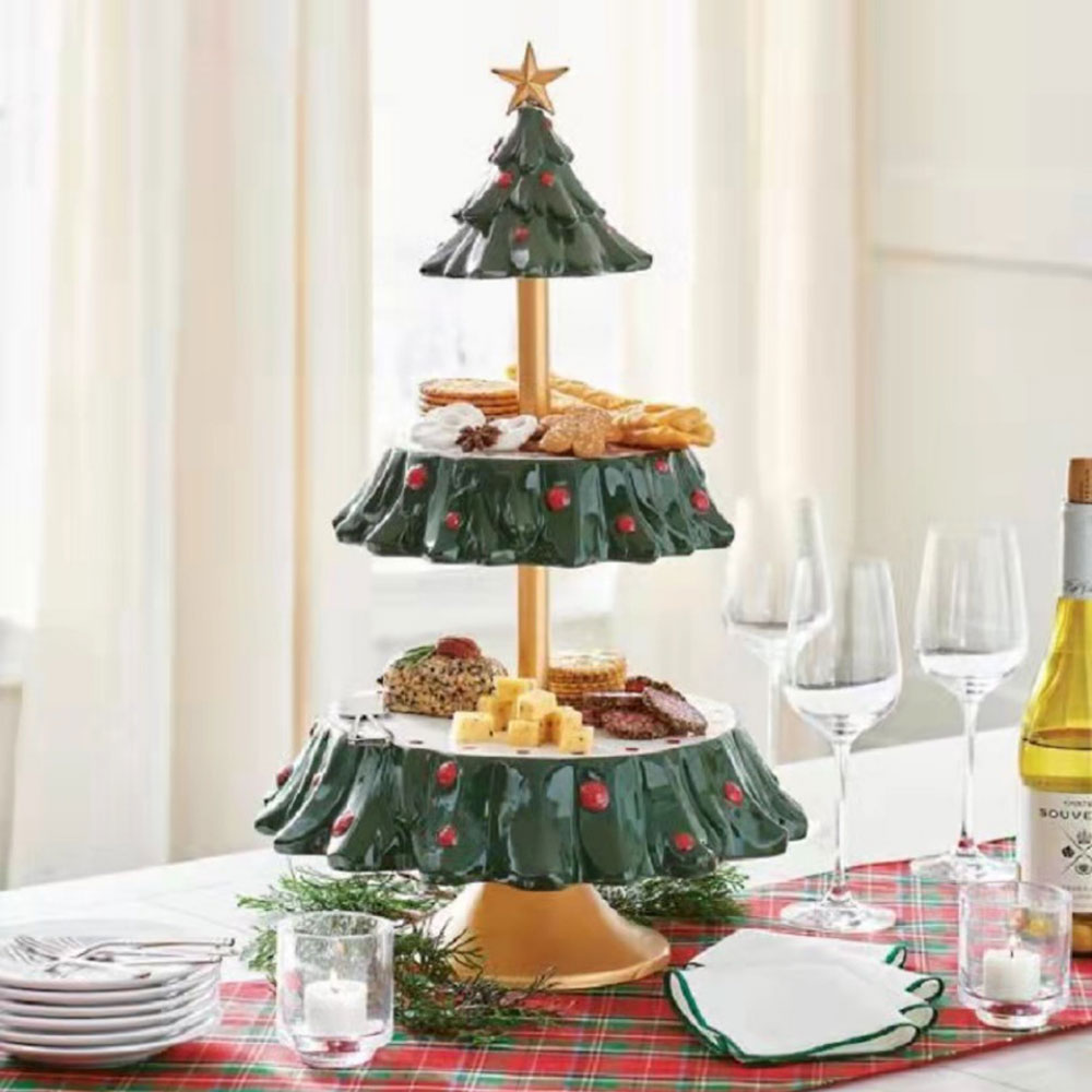 Christmas Tree Dessert Plate N - Food City Snacks recensione e prezzo