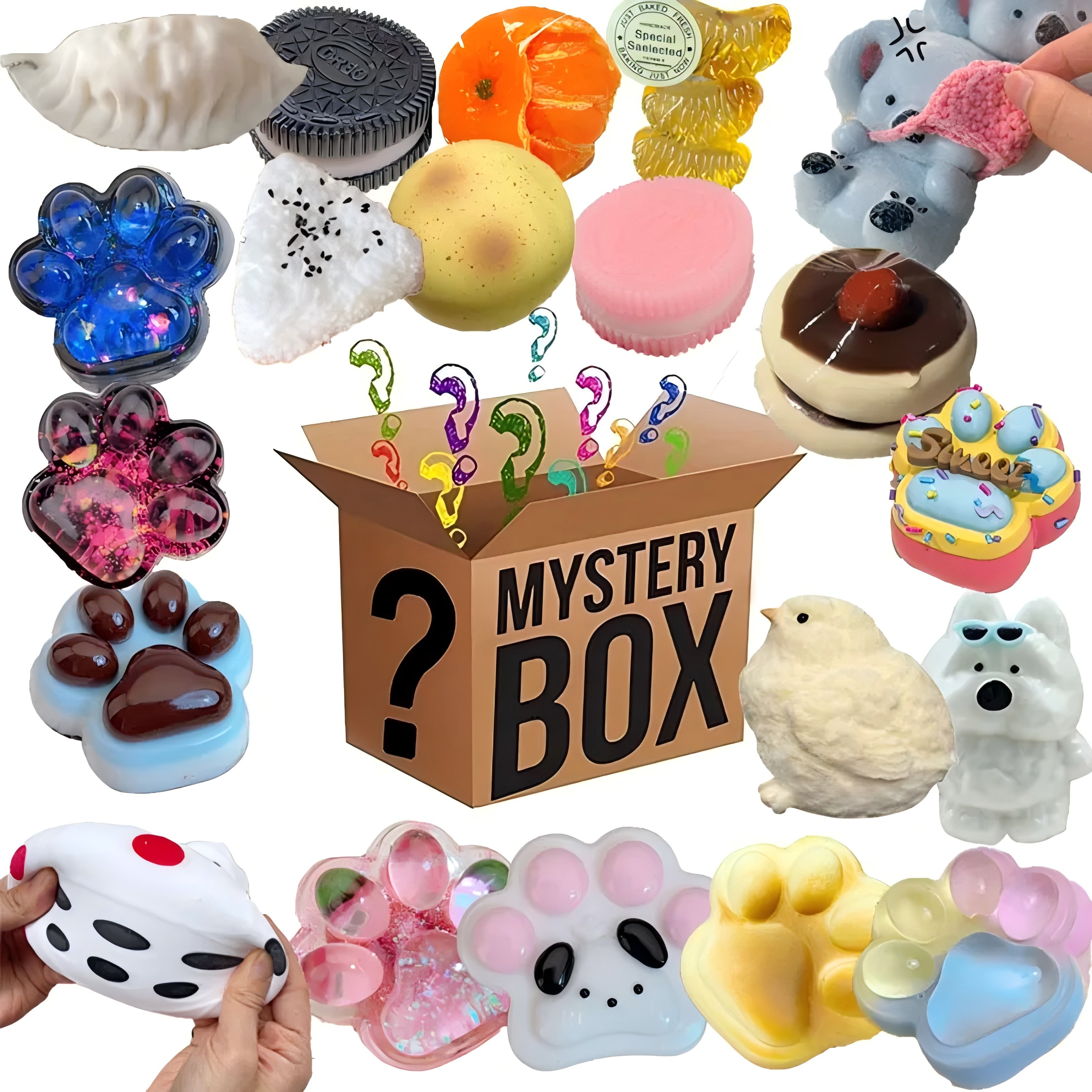 Mystery Fidget Toy Blind Box , - Food Storage Heat recensie en prijs