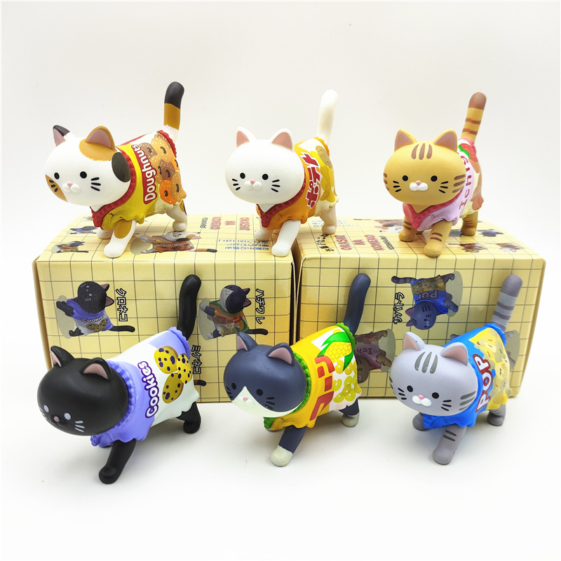 Cute Cat Blind Box Wearing Can - Food Snacks Packaging recensione e prezzo
