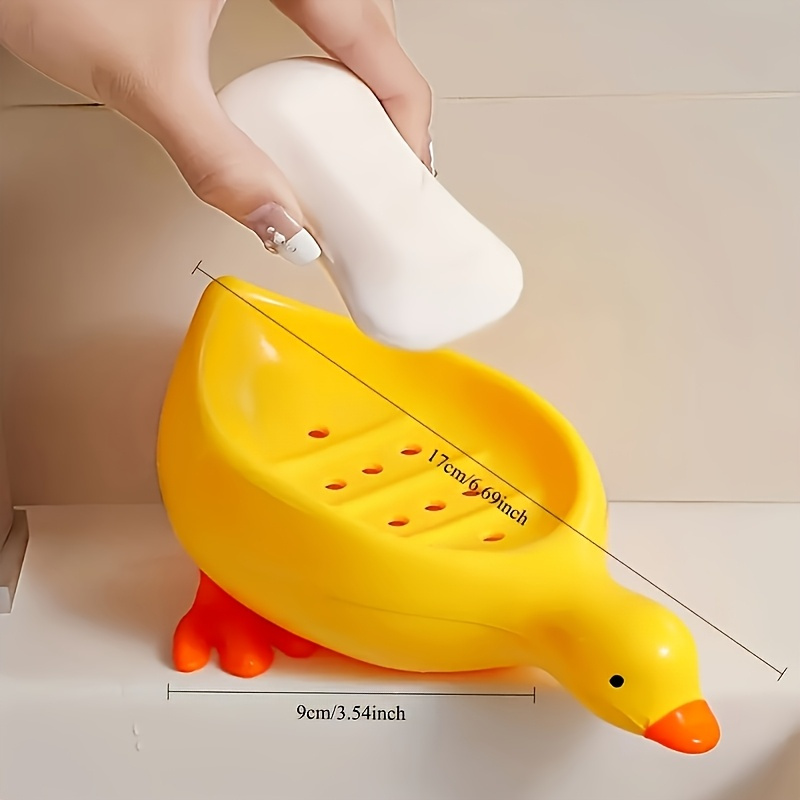 Duck Soap Dish-Cute Self Drain - Food Storage Organiser recensie en prijs