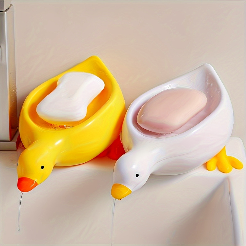 Duck Soap Dish-Cute Self Drain - Food Storage Organiser recensie en prijs