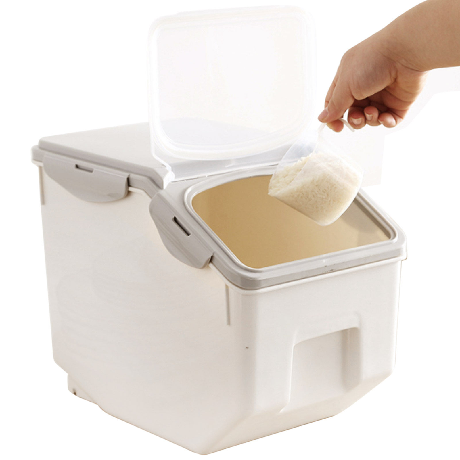 Beige Large Pet Food Storage C - Food Storage No Pantry recensie en prijs
