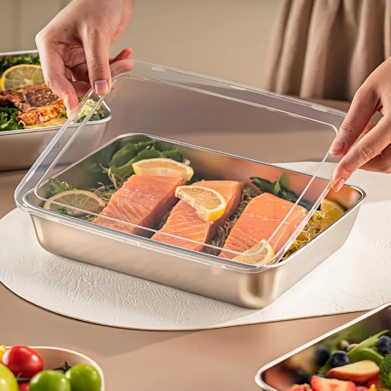 3pcs Stainless Steel Food Cont - Food Storage Heat recensie en prijs
