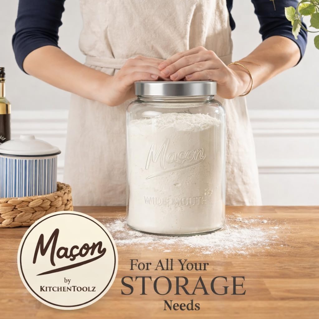 Extra Large    Jar - 1 Gallon  - Food Storage With Lids recensie en prijs