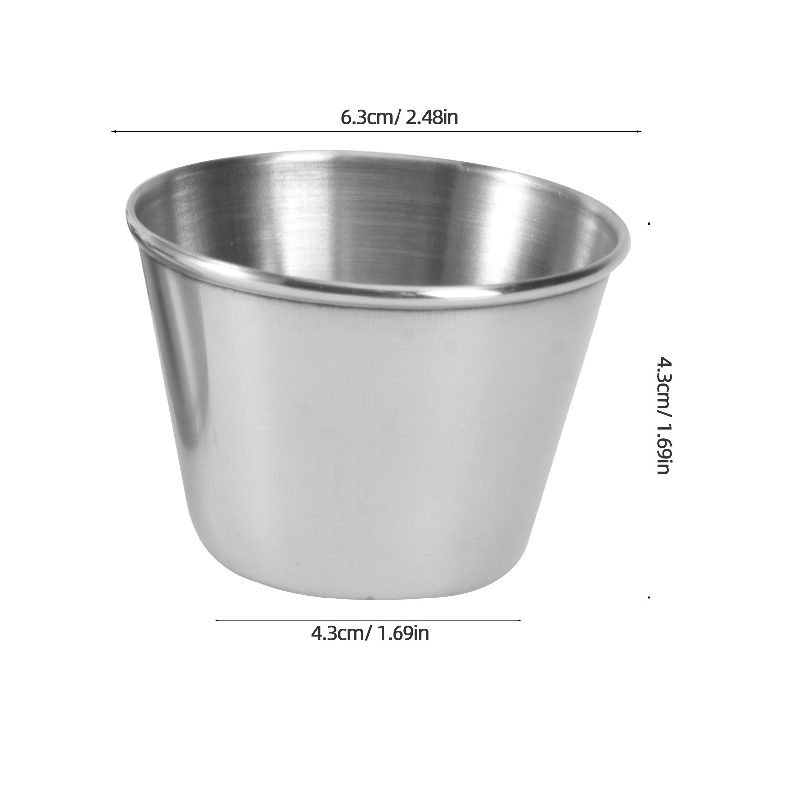 1Set Stainless Steel Sauce Cup - Food Storage And Temperature recensie en prijs