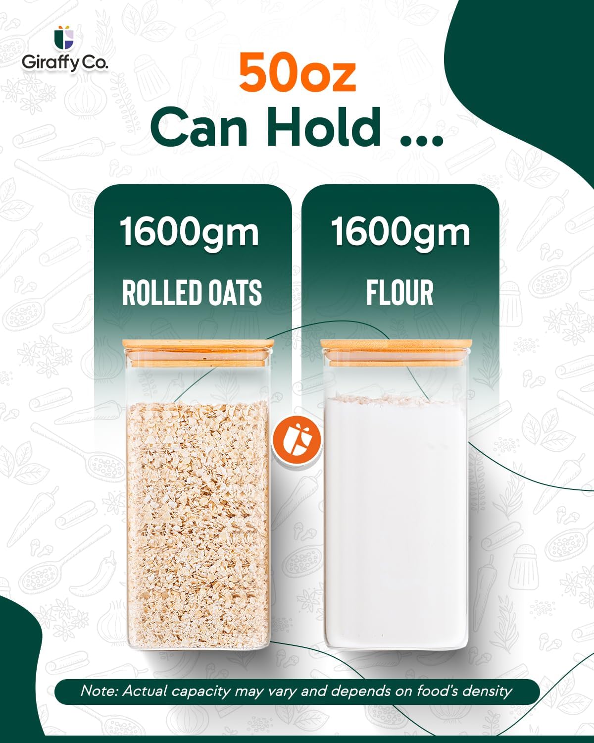 Glass Food Storage Jars with A - Food Storage With Lids recensie en prijs