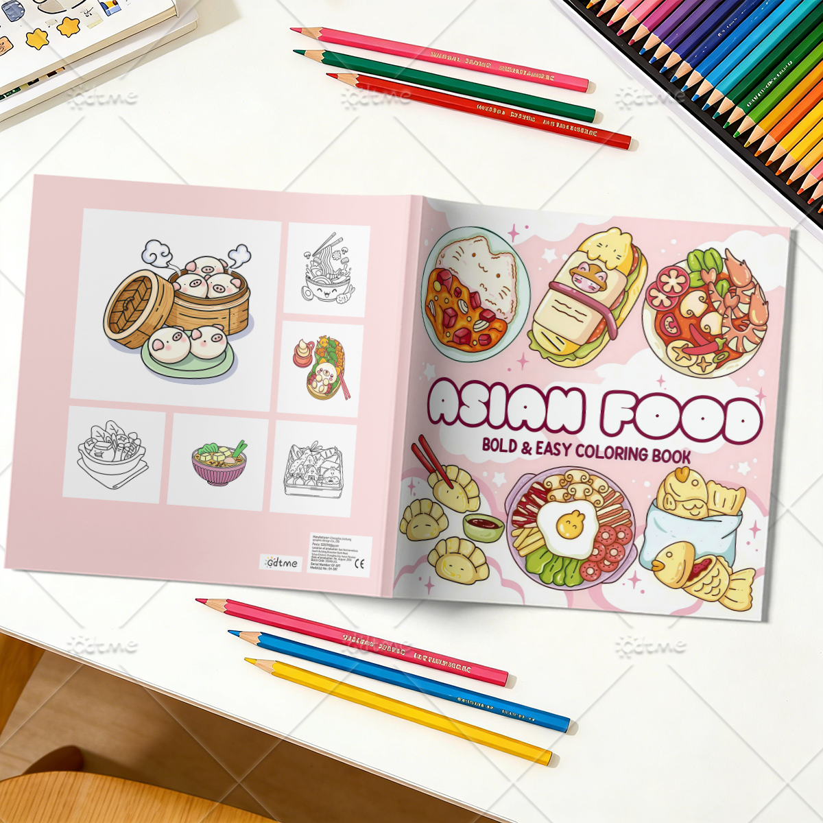 ASIAN Food Bold-easy Patterns  - Food And Snacks Coloring Book Bold And Easy recensione e prezzo