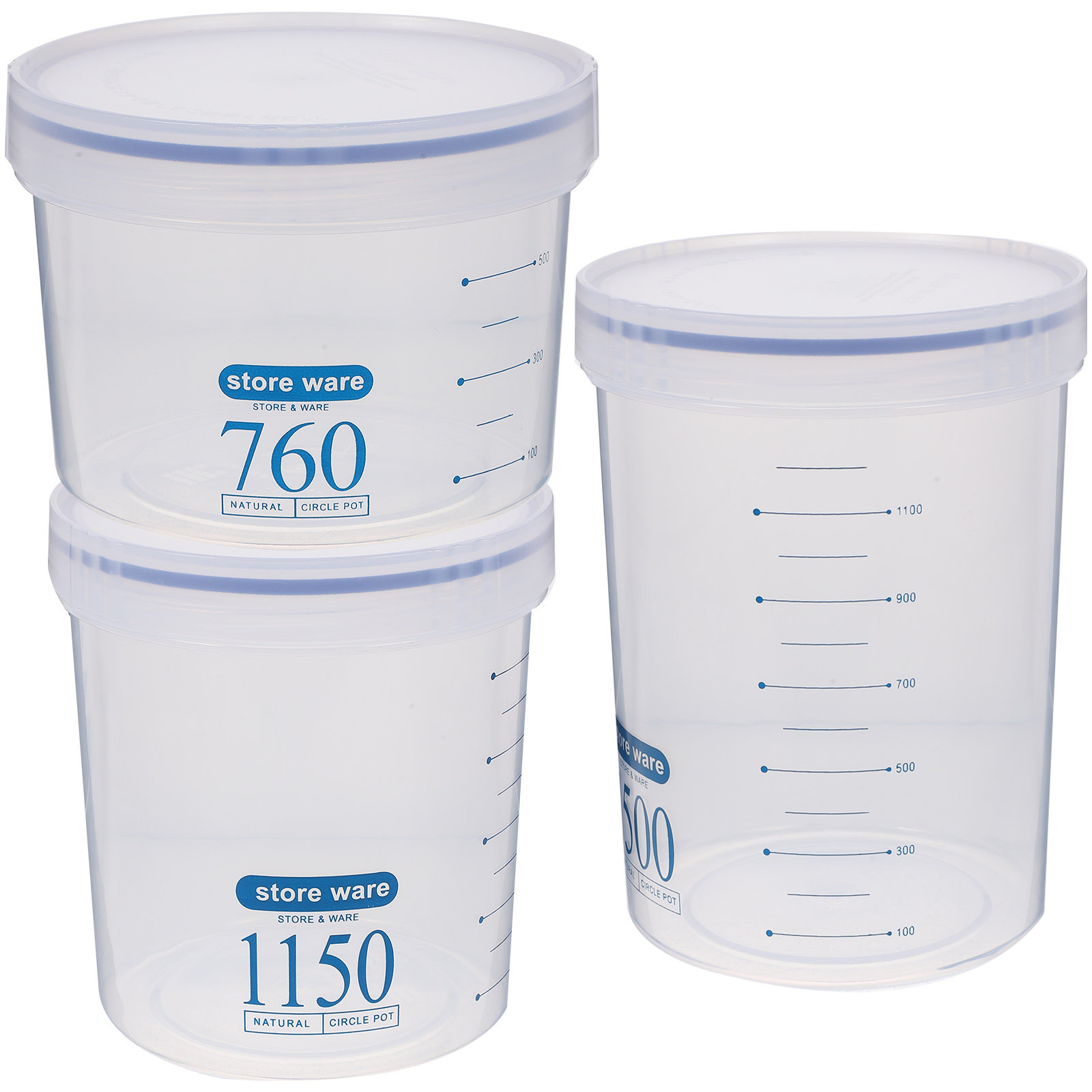 3Pcs Airtight Food Storage Jar - Food Storage In The Kitchen recensie en prijs