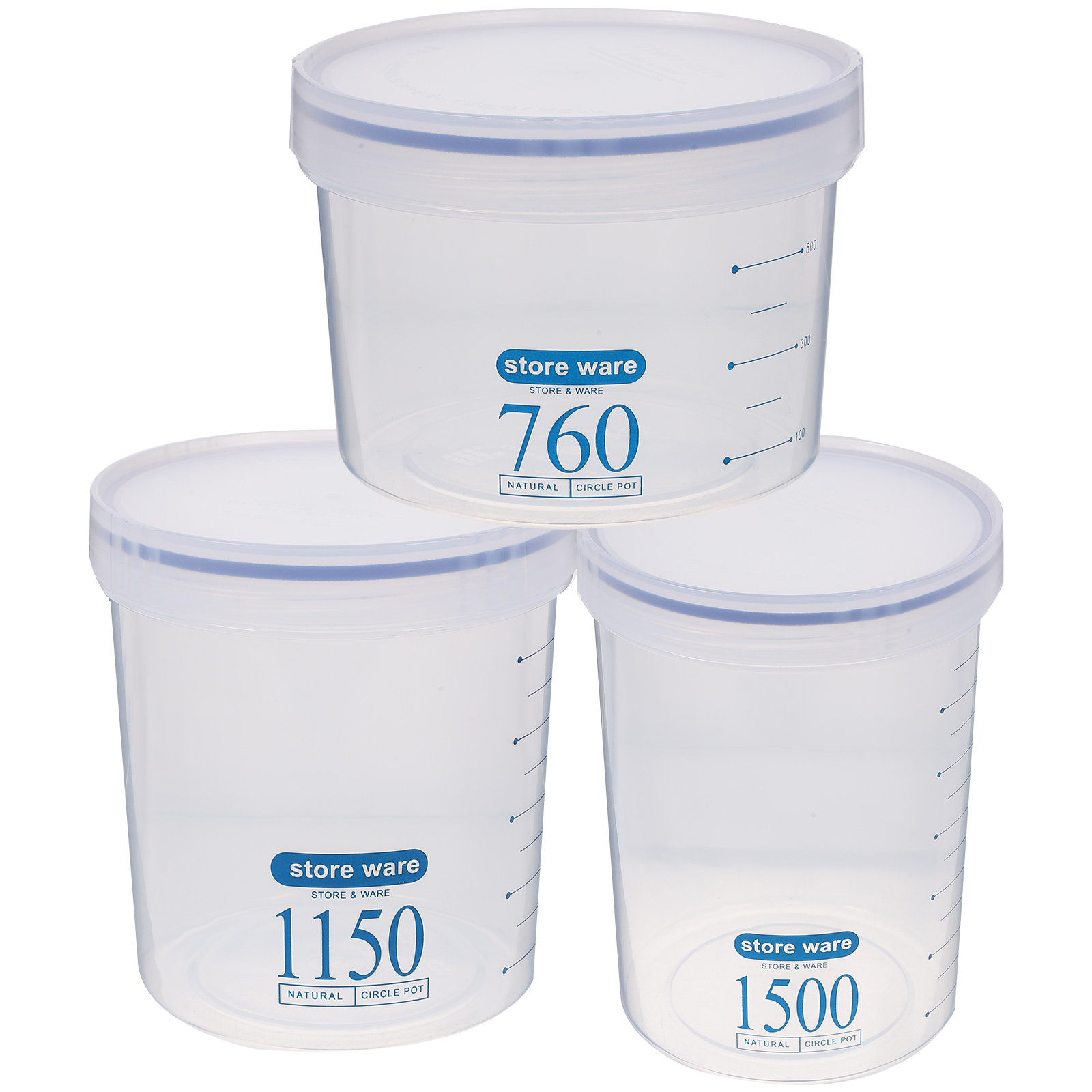 3Pcs Airtight Food Storage Jar - Food Storage In The Kitchen recensie en prijs