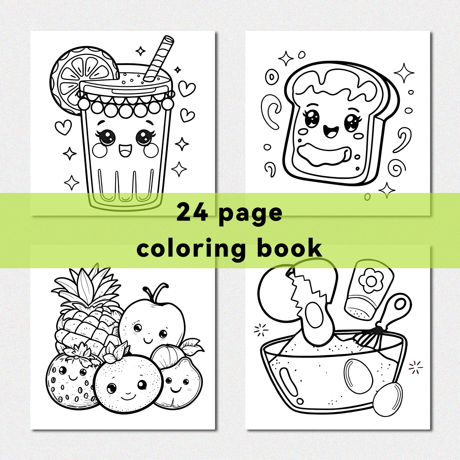 FOOD AND SNACK Coloring Book F - Food And Snacks Coloring Book Bold And Easy recensione e prezzo