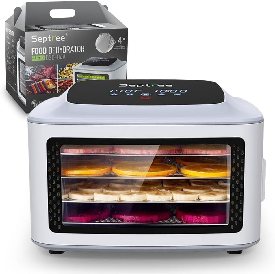 Compact Food Dehydrator, 4 Sta - Food Dehydrator Snacks recensione e prezzo