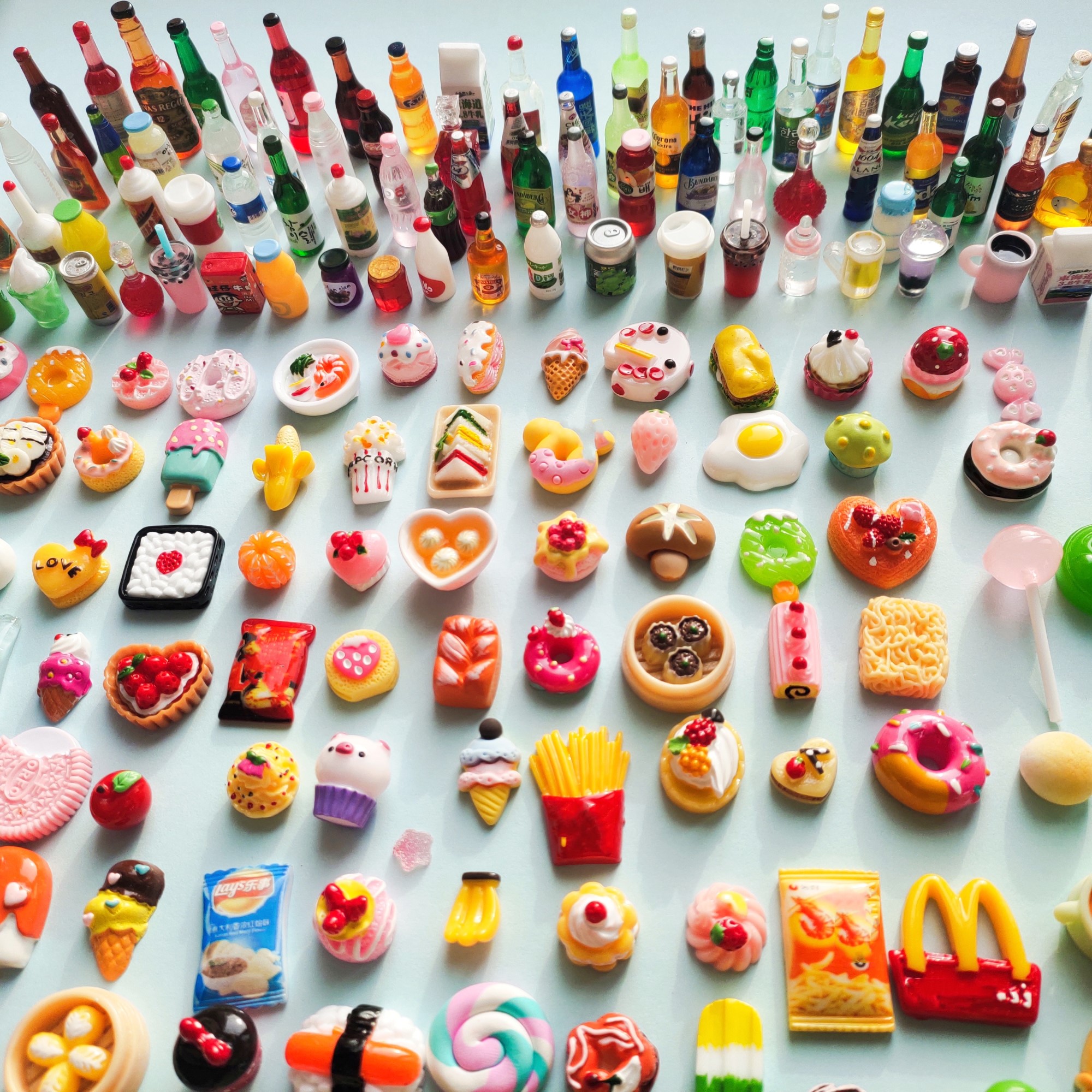Cute Miniature Dollhouse Super - Food Drink Snacks recensione e prezzo