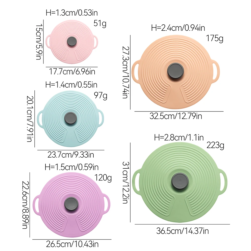 Reusable Self Sealing Lid Sili - Silicone Stretch Lid recensie en prijs