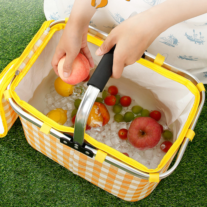 Retro Pastoral Lunch Bag Foldi - Food Drink Snacks recensione e prezzo