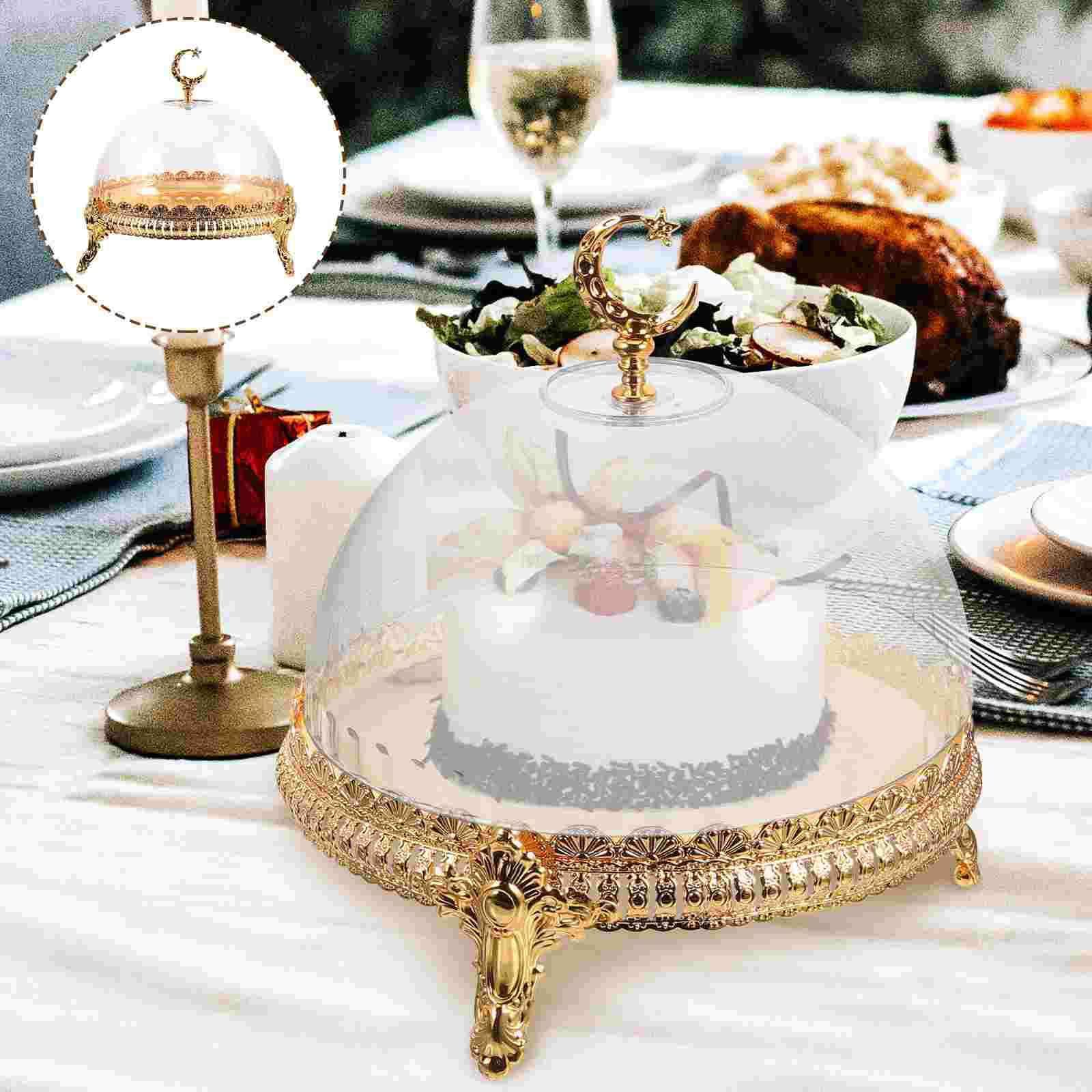 Iron Cake Cover 8 Inch High St - Food Snacks High In Iron recensione e prezzo