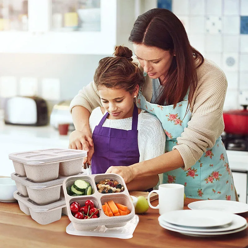 4 Grids Food Storage Box Porta - Food Storage Heat recensie en prijs