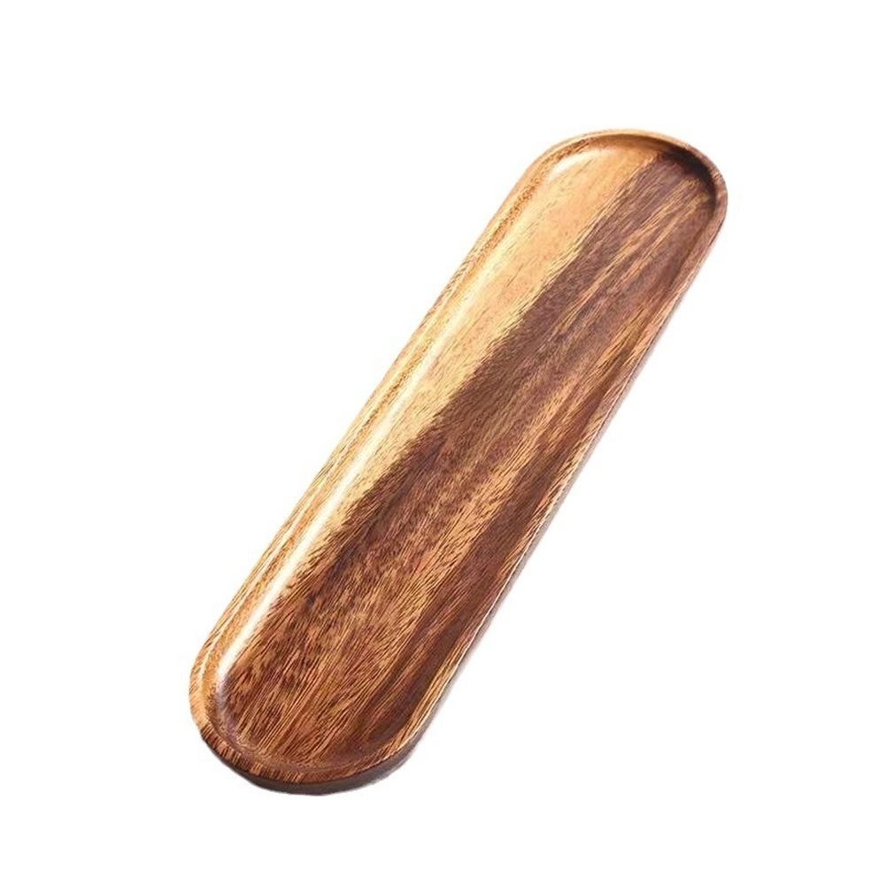 Walnut Wood Tray Tableware Rec - Food In Japanese Snacks recensione e prezzo
