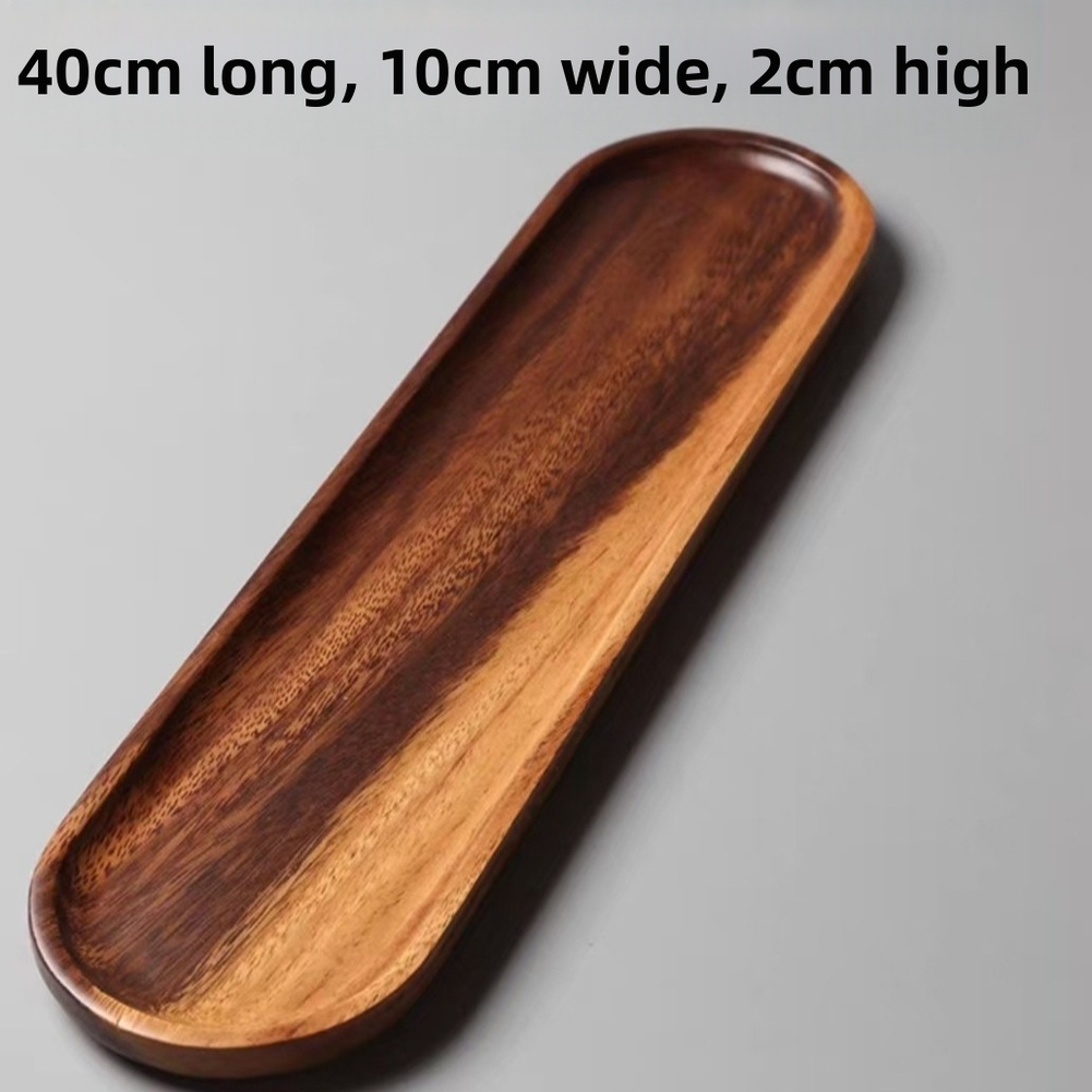 Walnut Wood Tray Tableware Rec - Food In Japanese Snacks recensione e prezzo