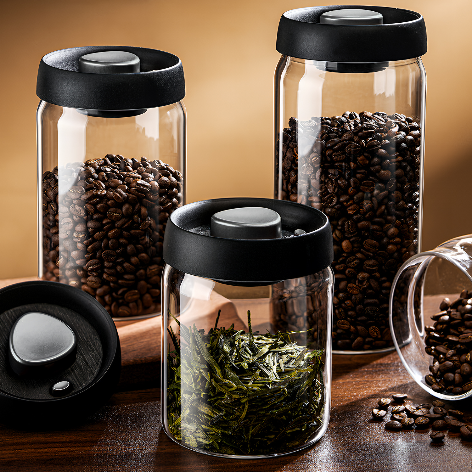 OANKR Vacuum Coffee Canister 5 - Food Storage Heat recensie en prijs
