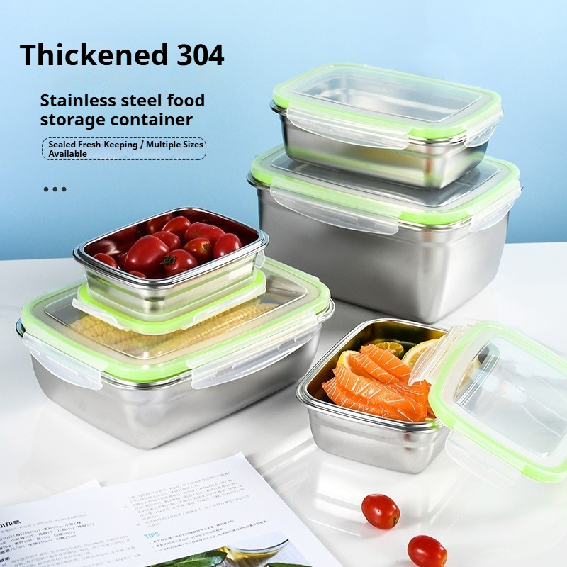 304 Stainless Steel Lunch Box  - Food Storage Heat recensie en prijs