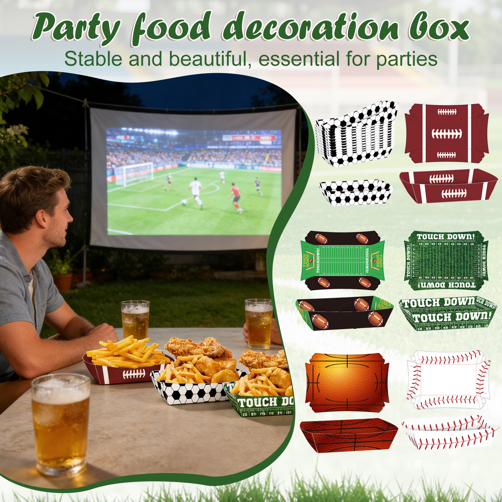 Football Basketball Snack Boxe - Food Snacks Game recensione e prezzo