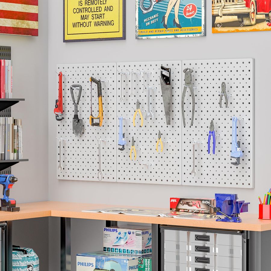 Metal Pegboard Panels, 16 x 12 - Food X recensione e prezzo