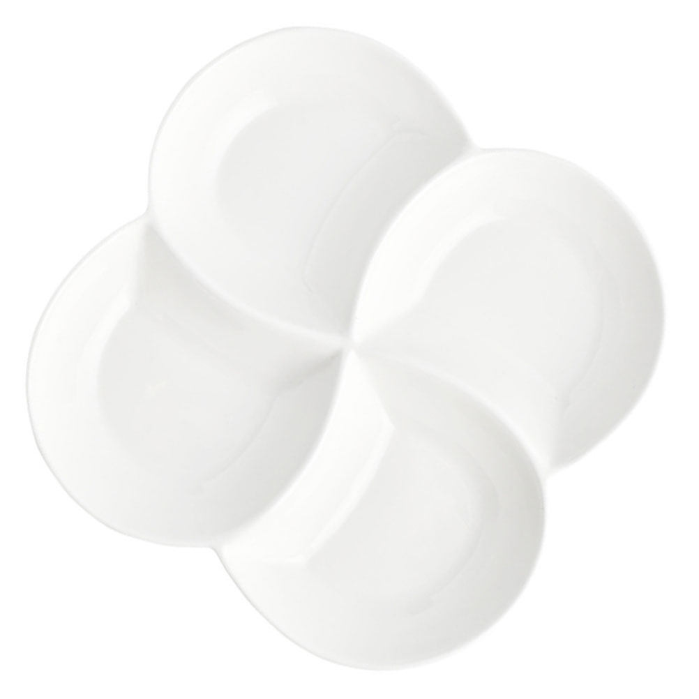 Ceramic Food Plate 4-Compartme - Food Snacks Company recensione e prezzo