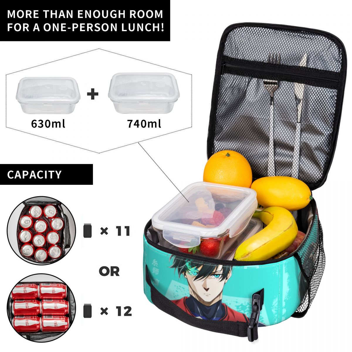 Anime Blue Locks Product Insul - Food Storage With Lock recensie en prijs
