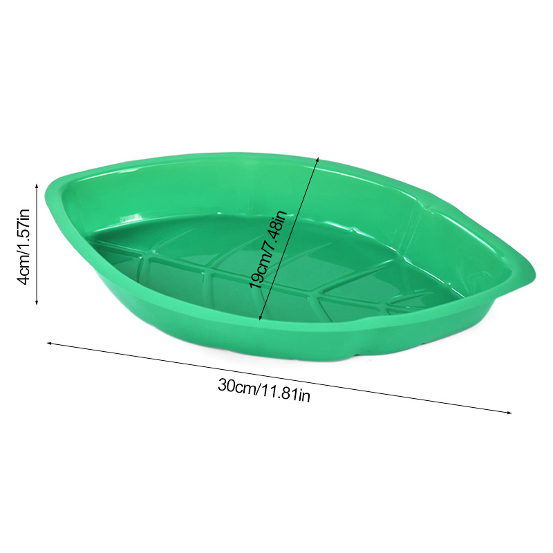 6Pcs Green Palm Leaf Plate Sna - Food Snacks That Are Green recensione e prezzo