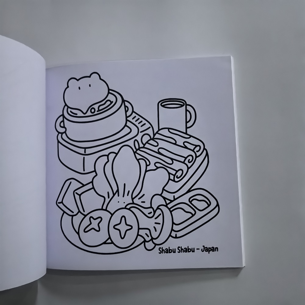 Asian Food Easy-bold Coloring  - Food And Snacks Coloring Book Bold And Easy recensione e prezzo