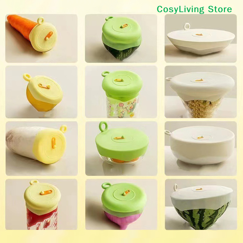 1/3Pcs Silicone Stretch Food   - Silicone Stretch Lid recensie en prijs