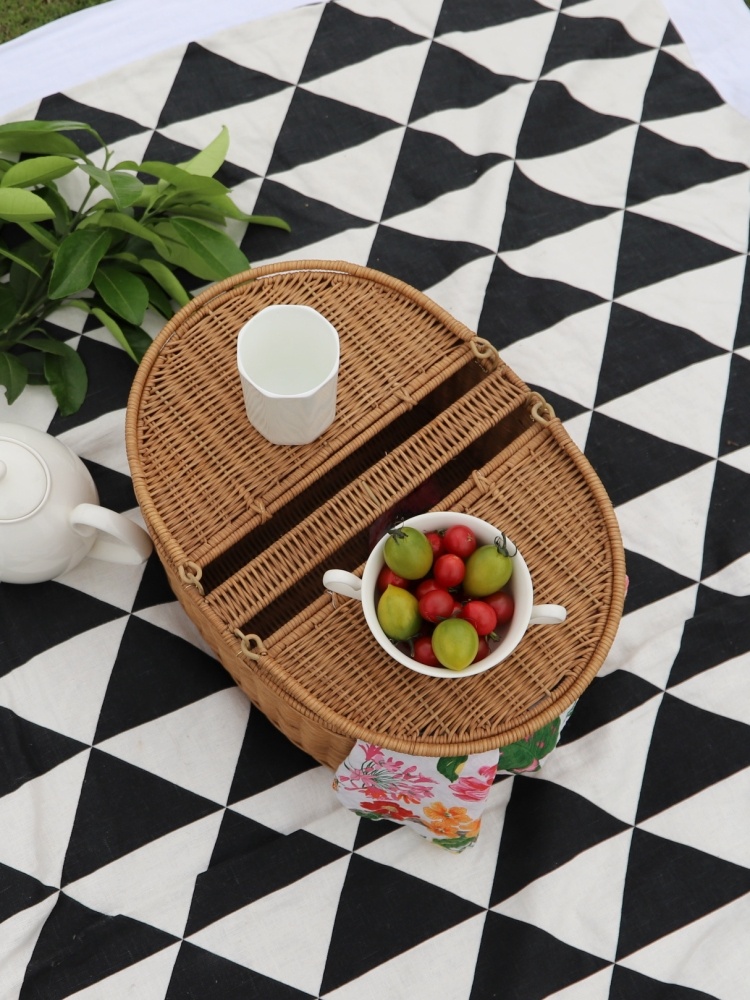 FenEr Wicker Camping Picnic Ba - Food Storage Brands recensie en prijs