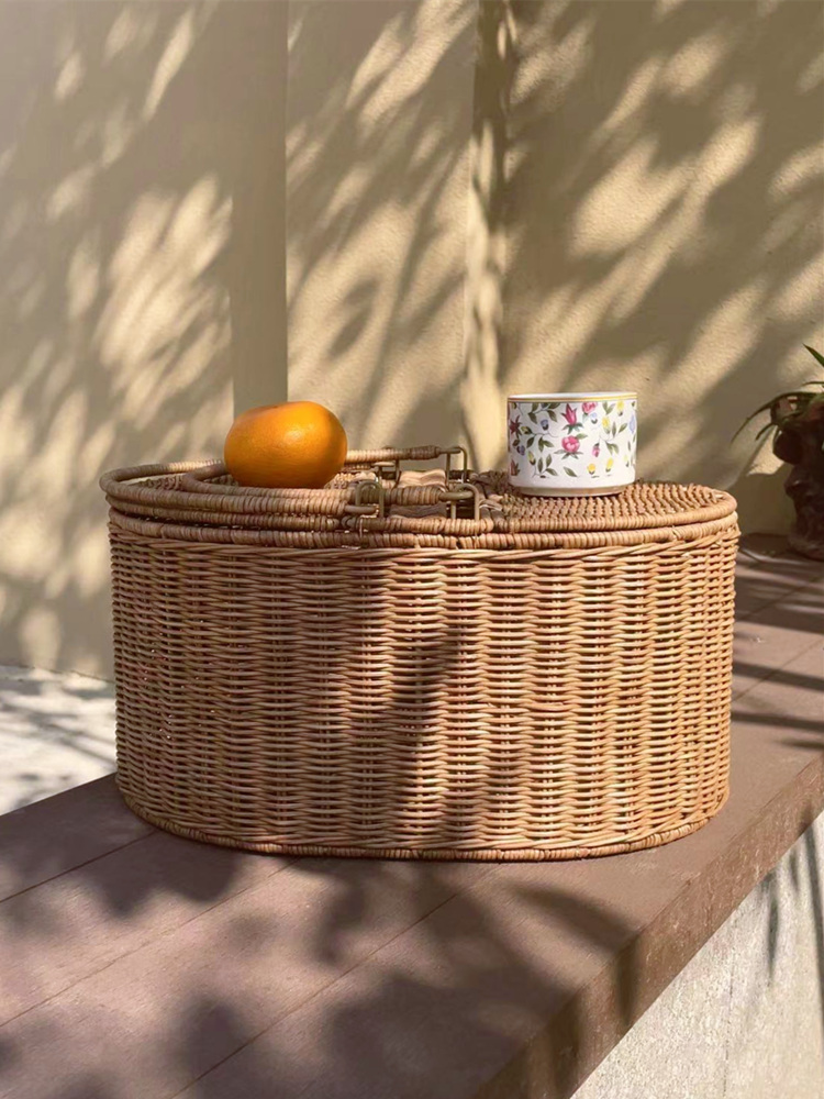 FenEr Wicker Camping Picnic Ba - Food Storage Brands recensie en prijs