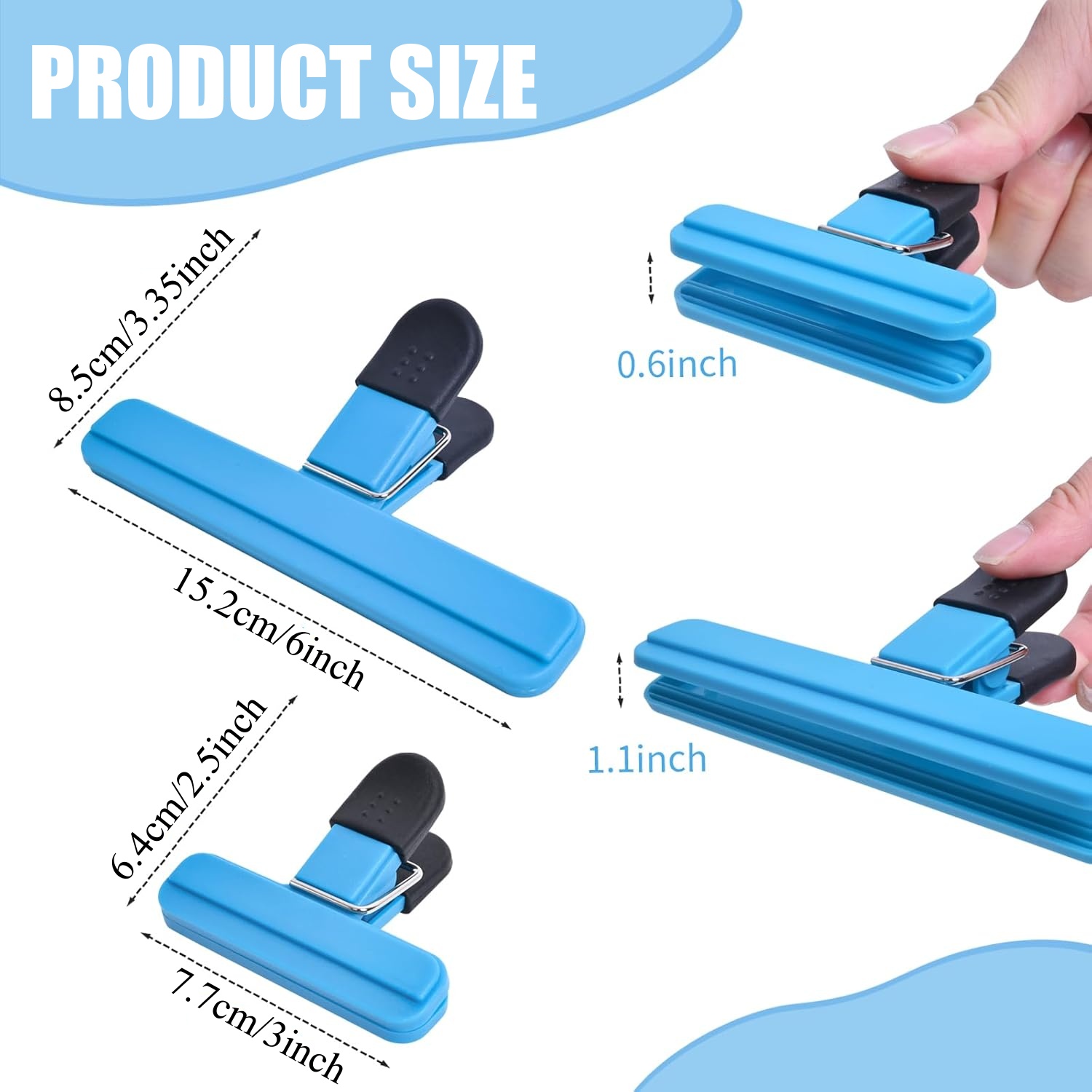3-12PCS Multi Purpose Sealing  - Food Snacks Packaging recensione e prezzo